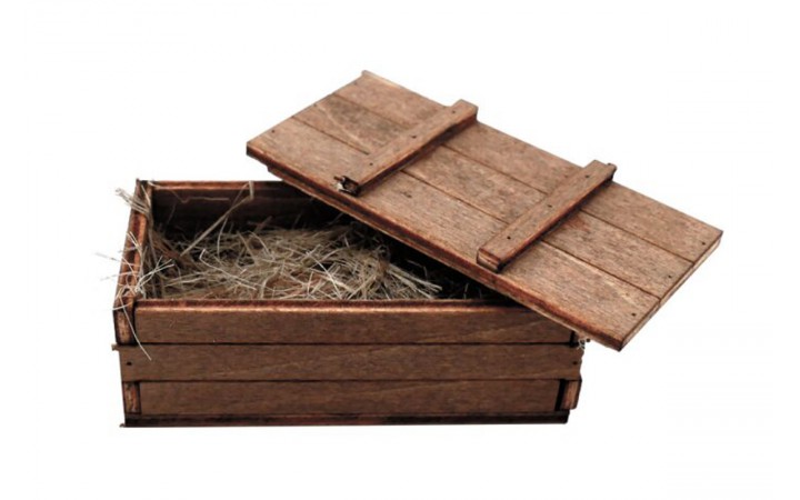 1/16 Accessories Wooden Crate M
