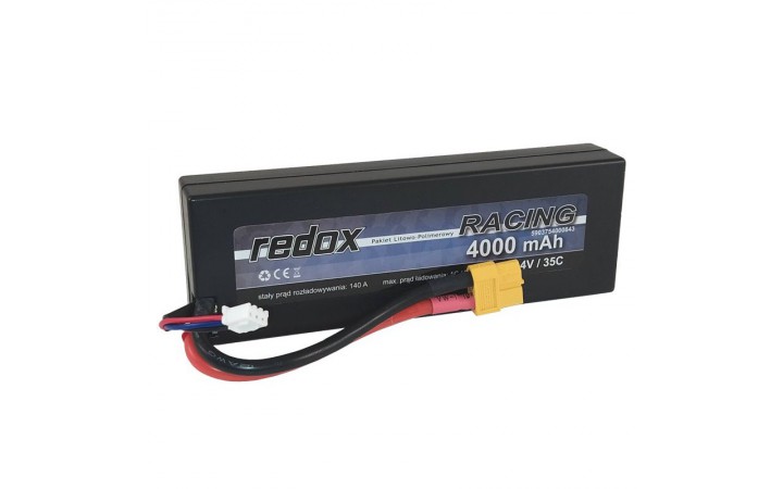 Redox 4000mAh/7.4V 35C charge Li-Po...