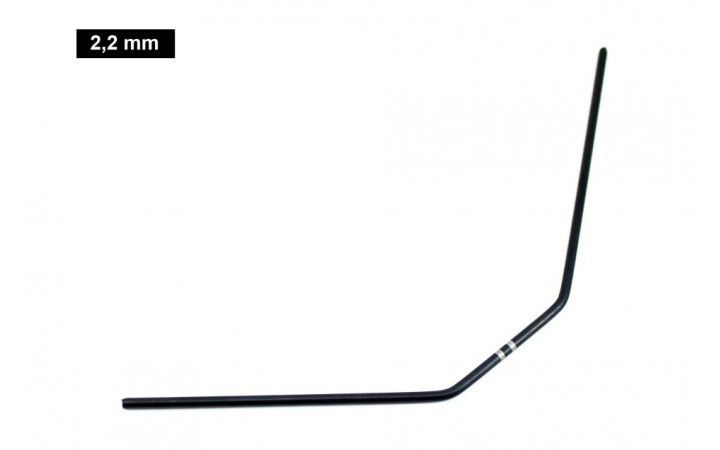 Ultimate 2,2mm front Anti-Roll bar for Mugen, Associated, Xray, 1 Pcs.