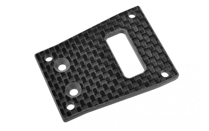 Center Diff Plate - 3mm - Carbon - 1 pc