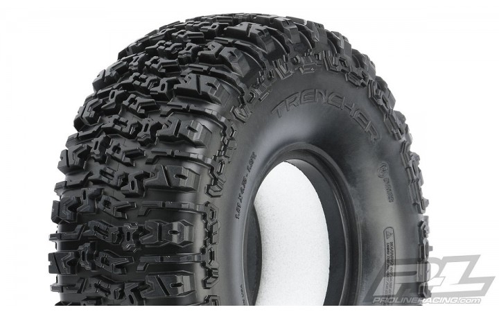 Trencher 1.9" Rock Terrain Truck Tires for Front or Rear 1.9" Crawler G8
