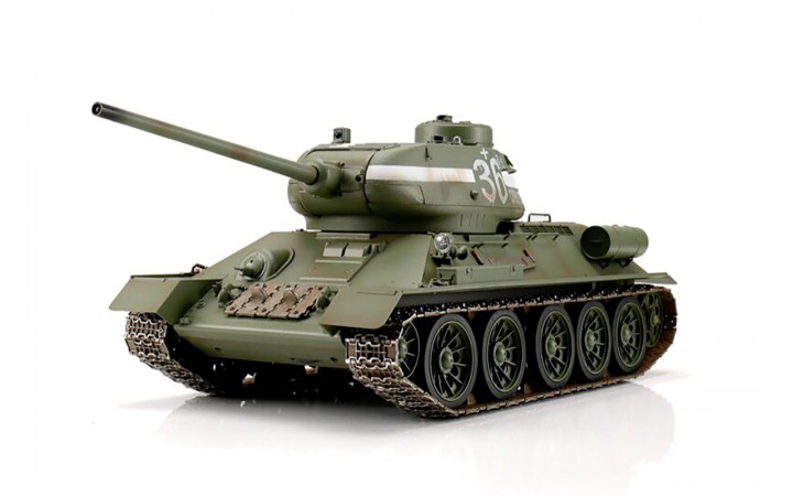 1/16 RC T-34/85 Tank IR - green