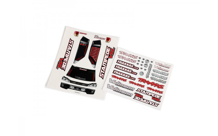 Traxxas Decal sheets, Stampede VXL