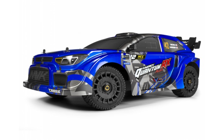 QuantumRX Rally Car Body - Blue