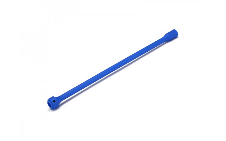 Traxxas Driveshaft center, plastic (blue)/ screw pin