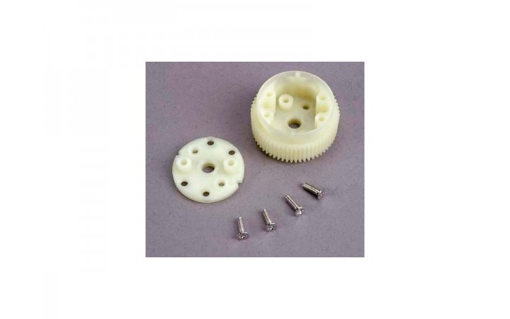 Traxxas Main diff/ side cover plate/ screws